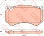 KLOCKI HAMULC. MERCEDES W212 E63AMG  09-