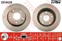 TARCZA HAMULC. HONDA ACCORD  03-08 TYŁ