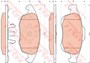 KLOCKI HAMULC. CITROEN C4 PICASSO  06-