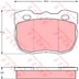 KLOCKI HAMULC. LAND ROVER DEFENDER  90-